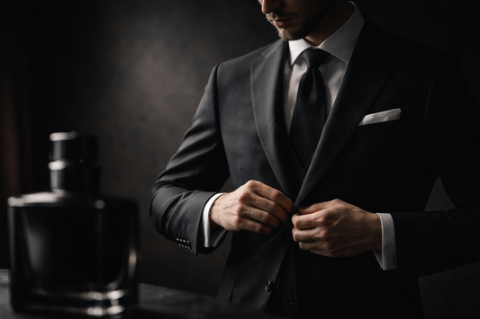 男性の香水の付け方。首筋は攻めすぎ？スーツの裏地や足首が生む「大人の余裕」